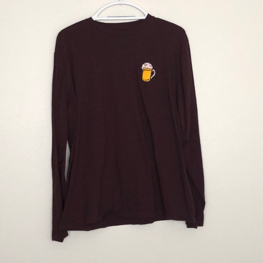 Ring Of Fire Long Sleeve Beer Tee